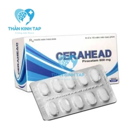 Cerahead 800mg - Thuốc suy giảm trí nhớ, chóng mặt